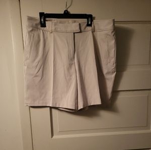 Lady Hagen Golf Shorts Khaki HydroDri Fabric